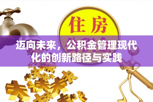 云岩迈向未来，公积金管理现代化的创新路径与实践